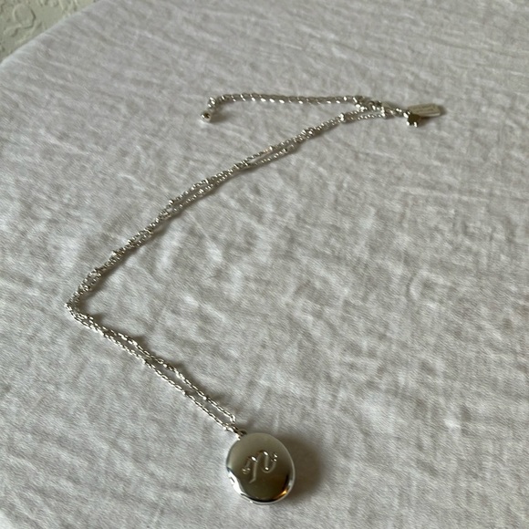 Kate Spade: Silver Tone “n” Pendant Locket Necklace - Picture 13 of 16